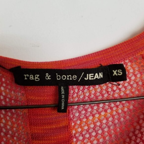 Rag & Bone Jean Allgauer Mesh Raglan Pullover Top - Picture 6 of 7